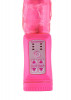 Розовый вибратор Plowboy Rotating Vibrator - 22 см.