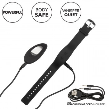 Черные трусы-боксеры с вибромассажером Remote Control Panty Set M/L, черный