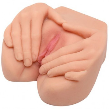 Вагина с ручками поверх Heidi Baron Hands On CyberSkin Pet Pussy