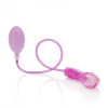 Клиторальная помпа с насадками и вибрацией Dr. Laura Berman Selene Vibrating Clitoral Pump