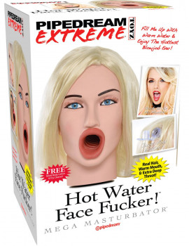 Мастурбатор-голова Hot Water Face Fucker! Blonde