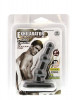 Чёрный анальный стимулятор с широким основанием Exhilarator Anal Plug 4 Black - 10,2 см.