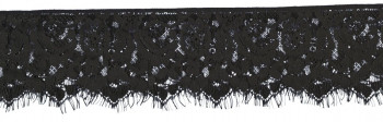 Черная кружевная маска Mystere Lace Mask