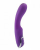 Фиолетовый перезаряжаемый вибратор Rechargeable G-Lover - 21 см.