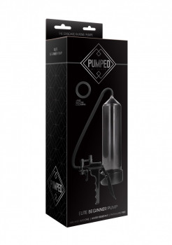 Черная ручная вакуумная помпа с насосом Elite Beginner Pump
