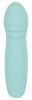 Аквамариновый мини-вибратор Cuties G-Spot Vibrator - 15,5 см.
