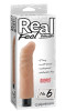 Реалистичный вибромассажер Real Feel Lifelike Toyz №6 - 19,7 см.