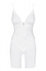 Ажурная сорочка с разрезом Charms Chemise, белый
