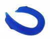 Двусторонний фаллоимитатор Double Ended Dolphin Clear Blue - 28,9 см.