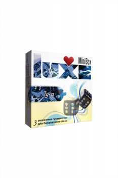 Презервативы Luxe Mini Box Игра - 1 блок (24 уп. по 3 шт. в каждой)